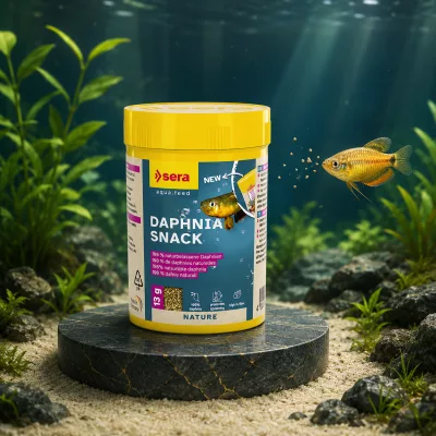 Sera Daphnia Snack Nature – Daphnies naturelles pour poissons