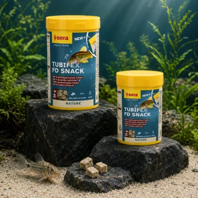Sera Tubifex FD Snack Nature – Tubifex lyophilisés pour poissons